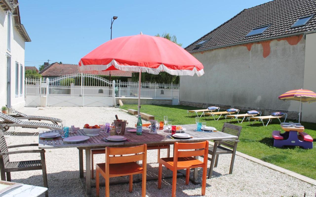 La Ferme De Mon Enfance Villa Villechetif Exterior photo